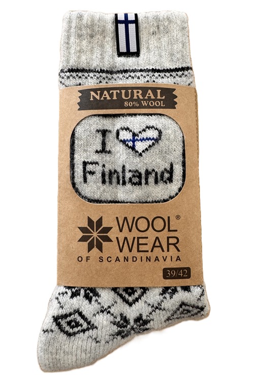 Varme kraftige uldsokker af 80% uld - WOOLWEAR of Scandinavia®